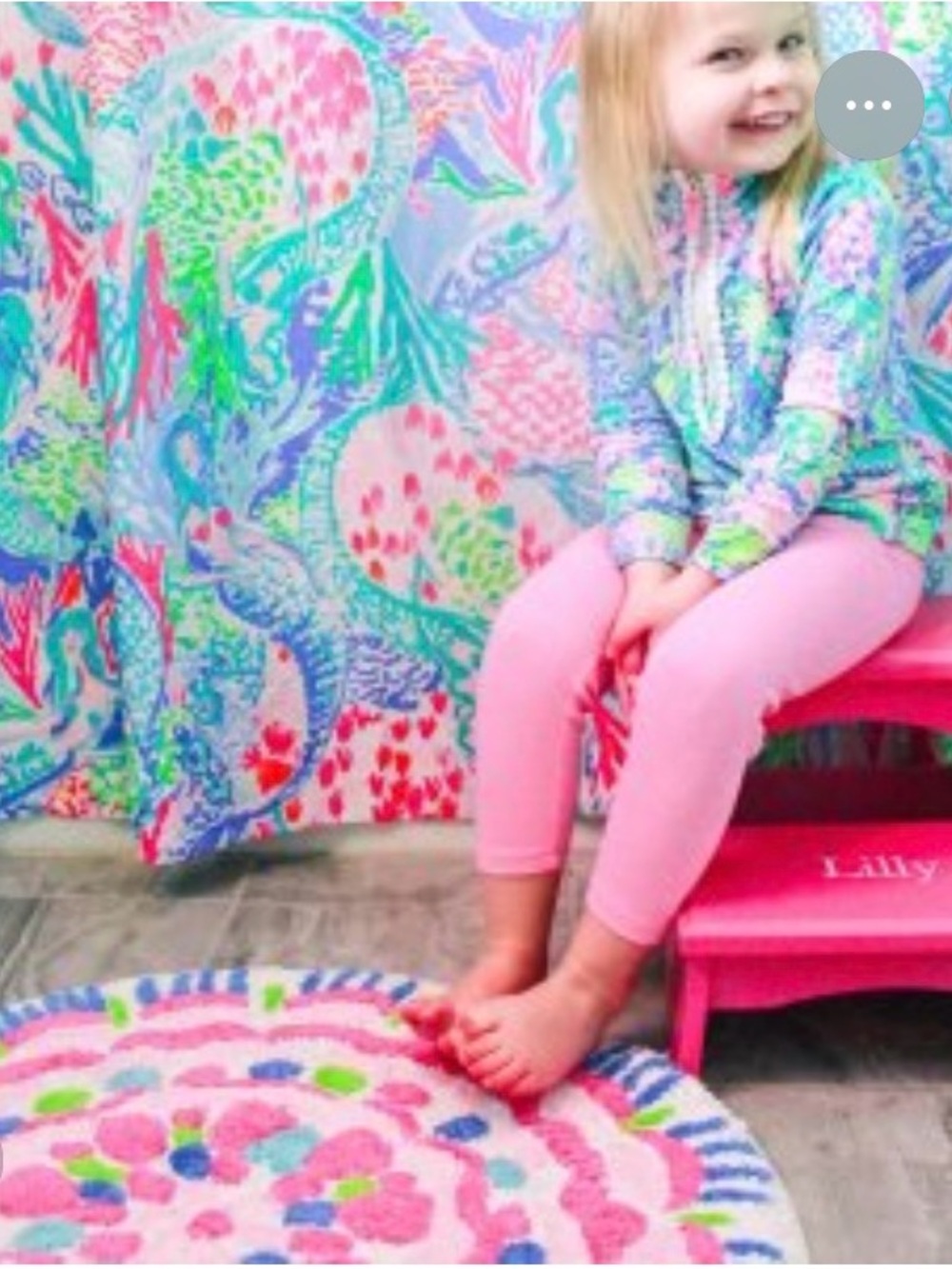 Lilly Pulitzer Bath Mat in Move it Medallion! NWT! Fast shipping! - Picture 2 of 7